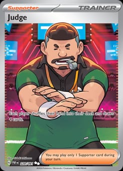 Paldean Fates Judge #228 card