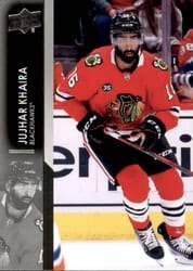 2021-22 Upper Deck Base Set Jujhar Khaira #543 card