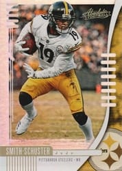 2019 Panini Absolute Base Set JuJu Smith-Schuster #18 card