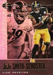 2019 Panini Illusions Base Set JuJu Smith-Schuster #71 card