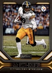 2019 Panini Playbook Base Set JuJu Smith-Schuster #18 card