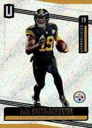 2019 Panini Unparalleled Base Set JuJu Smith-Schuster #28 card