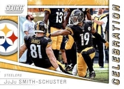 2019 Score Celebration JuJu Smith-Schuster #C-10 card