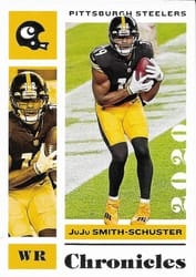 2020 Panini Chronicles Base Set JuJu Smith-Schuster #81 card