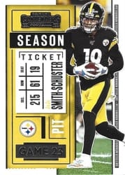 2020 Panini Contenders Base Set JuJu Smith-Schuster #19 card