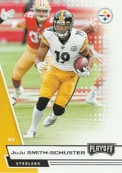 2020 Panini Playoff Base Set JuJu Smith-Schuster #44 card