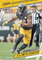 2020 Panini Prestige Base Set JuJu Smith-Schuster #179 card