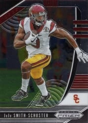 2020 Panini Prizm Draft Picks Base Set JuJu Smith-Schuster #58 card