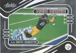 2021 Panini Absolute Red Zone JuJu Smith-Schuster #17 card