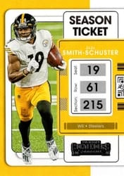 2021 Panini Contenders Base Set JuJu Smith-Schuster #83 card