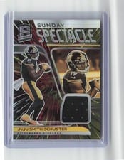 2021 Panini Spectra Sunday Spectacle JuJu Smith-Schuster #SS-JSS card