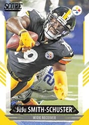 2021 Score Base Set JuJu Smith-Schuster #114 card