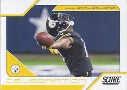 2021 Score Celebration JuJu Smith-Schuster #C18 card
