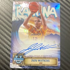 2024-25 Bowman University Chrome The Big Kahuna Autographs JuJu Watkins #BKA-JW card