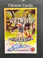 2025 Topps Chrome McDonald's All American Legends Autographs JuJu Watkins #LA-JW card