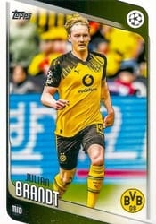2025-26 Topps UEFA Club Competitions Base Set Julian Brandt #81 card