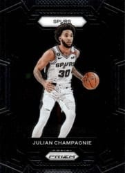 2023-24 Panini Prizm Base Set Julian Champagnie #124 card