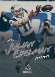 2018 Panini Luminance Base Set Julian Edelman #67 card