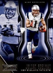2018 Panini Playbook Base Set Julian Edelman #2 card