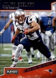 2018 Panini Playoff Base Set Julian Edelman #128 card