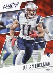 2018 Panini Prestige Base Set Julian Edelman #77 card