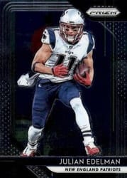 2018 Panini Prizm Base Set Julian Edelman #74 card