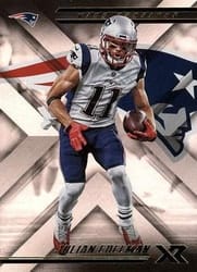 2018 Panini XR Base Set Julian Edelman #8 card