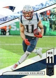 2019 Donruss Elite Base Set Julian Edelman #77 card