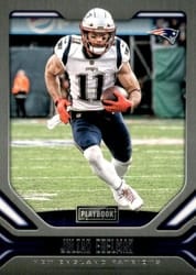 2019 Panini Playbook Base Set Julian Edelman #2 card