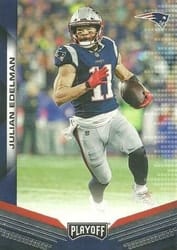 2019 Panini Playoff Base Set Julian Edelman #3 card