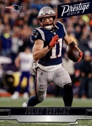 2019 Panini Prestige Base Set Julian Edelman #61 card