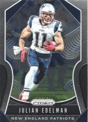 2019 Panini Prizm Base Set Julian Edelman #19 card