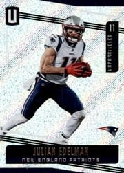 2019 Panini Unparalleled Base Set Julian Edelman #15 card