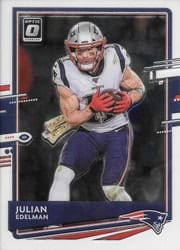 2020 Donruss Optic Base Set Julian Edelman #67 card