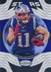2020 Panini Certified Stars Julian Edelman #CS-JE card