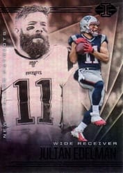 2020 Panini Illusions Base Set Julian Edelman #75 card