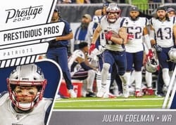 2020 Panini Prestige Prestigious Pros Julian Edelman #PP-JE card