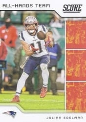 2020 Score All Hands Team Julian Edelman #AHT-JE card