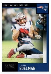 2020 Score Base Set Julian Edelman #22 card