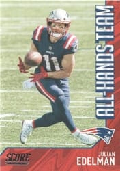 2021 Score All Hands Team Julian Edelman #AH8 card