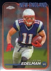 2024 Topps Chrome Base Set Julian Edelman #134 card