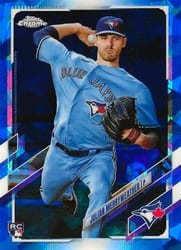 2021 Topps Chrome Sapphire Edition Base Set Julian Merryweather #581 card
