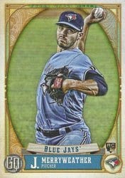 2021 Topps Gypsy Queen Base Set Julian Merryweather #291 card