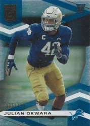 2020 Donruss Elite Base Set Julian Okwara #189 card