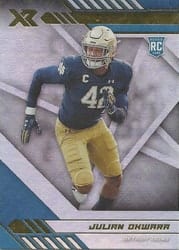2020 Panini XR Base Set Julian Okwara #197 card