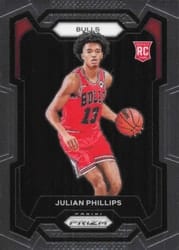 2023-24 Panini Prizm Base Set Julian Phillips #125 card