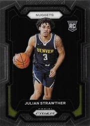 2023-24 Panini Prizm Base Set Julian Strawther #133 card