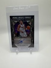 2024-25 Panini Obsidian Galaxy Ink Julian Strawther #GI-JSD card