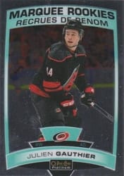 2019-20 O-Pee-Chee Platinum Base Set Julien Gauthier #177 card