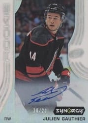 2019-20 Upper Deck Synergy Base Set Julien Gauthier #69 card